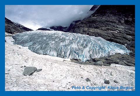 Nigardsbreen, Nebengletscher des Jostedalsbreen in Norwegen